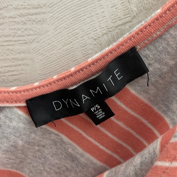 ❤️ DYNAMITE Striped Sleeveless Dress Size S - Picture 4 of 4